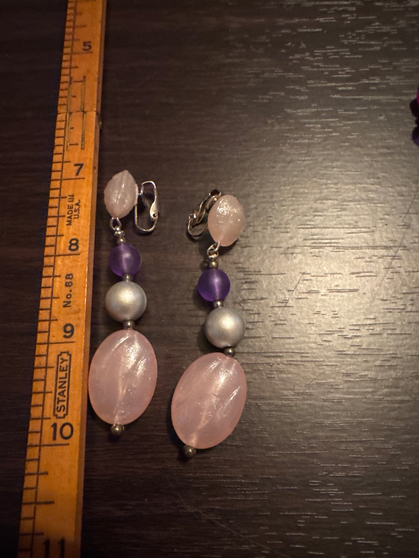 Triple Strand Necklace + Earrings