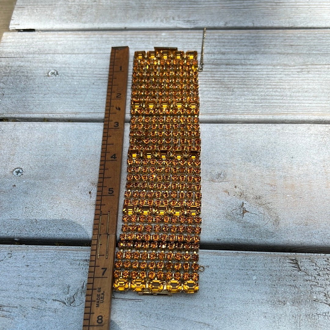 Vintage Rhinestone Bracelet