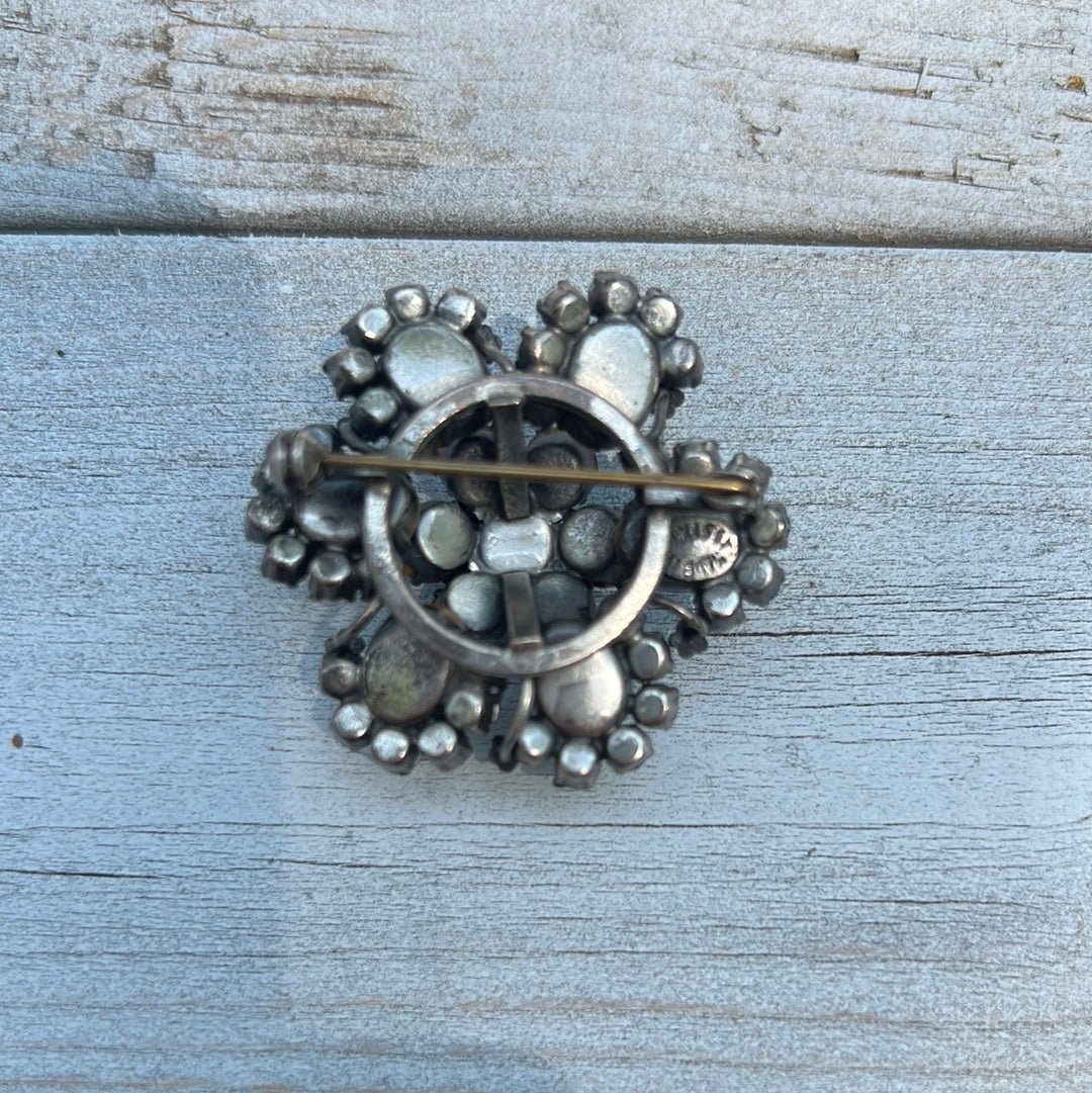 Vintage Blue Austria Brooch - Dirty30 Vintage