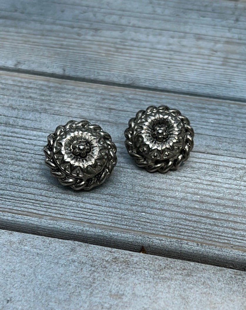 Vintage Button Earrings - Dirty30 Vintage