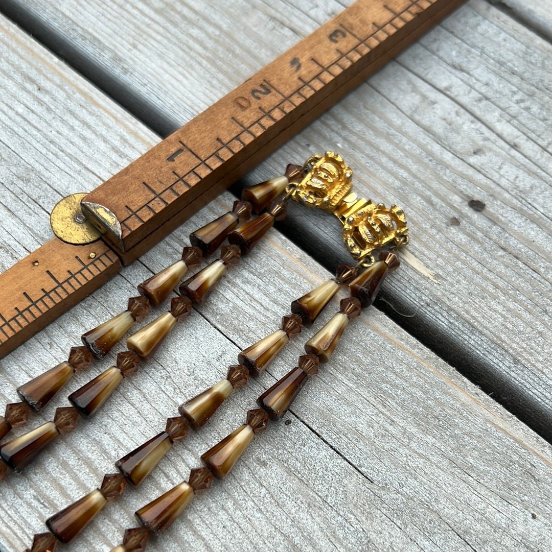 Vintage Double Strand Necklace - Dirty30 Vintage