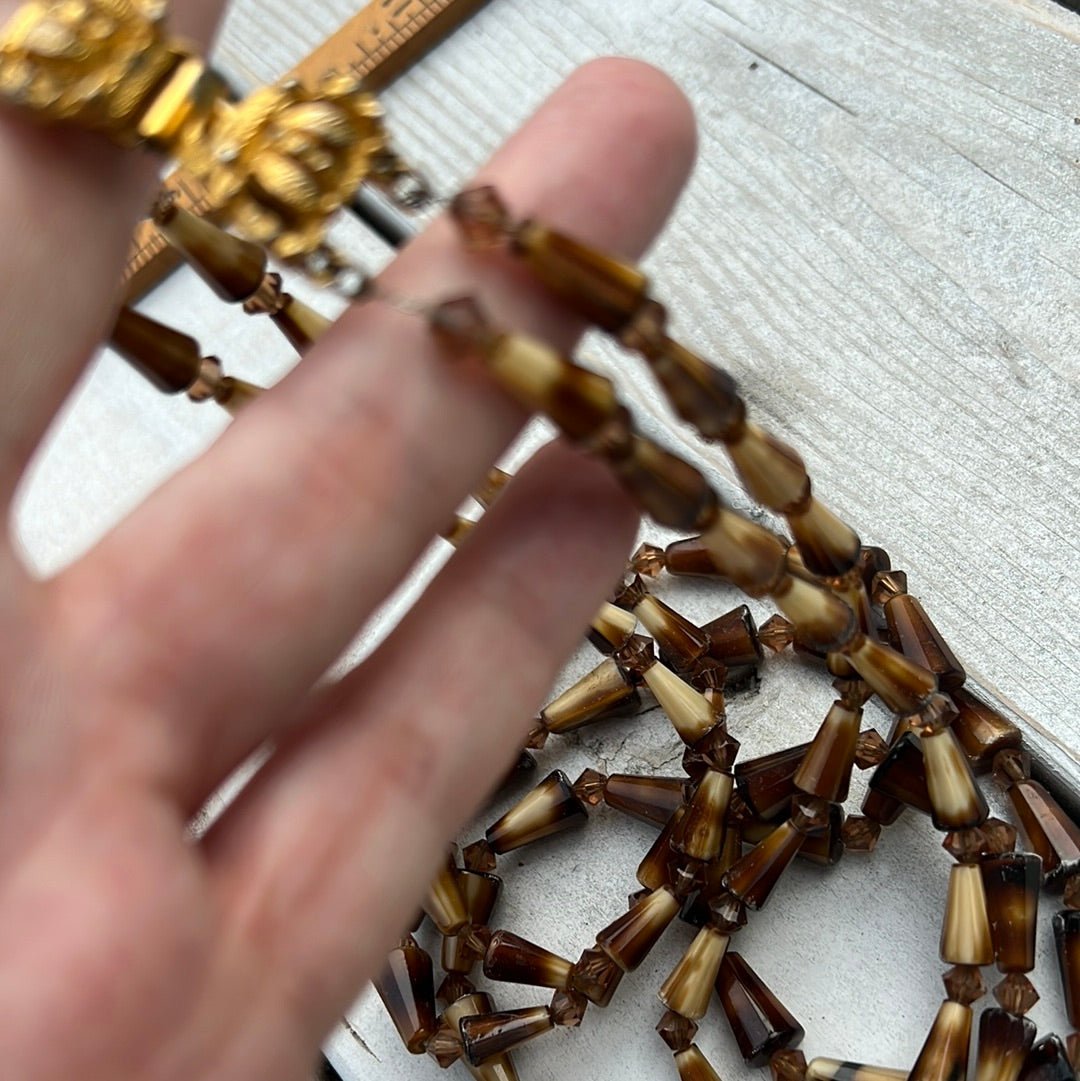 Vintage Double Strand Necklace - Dirty30 Vintage