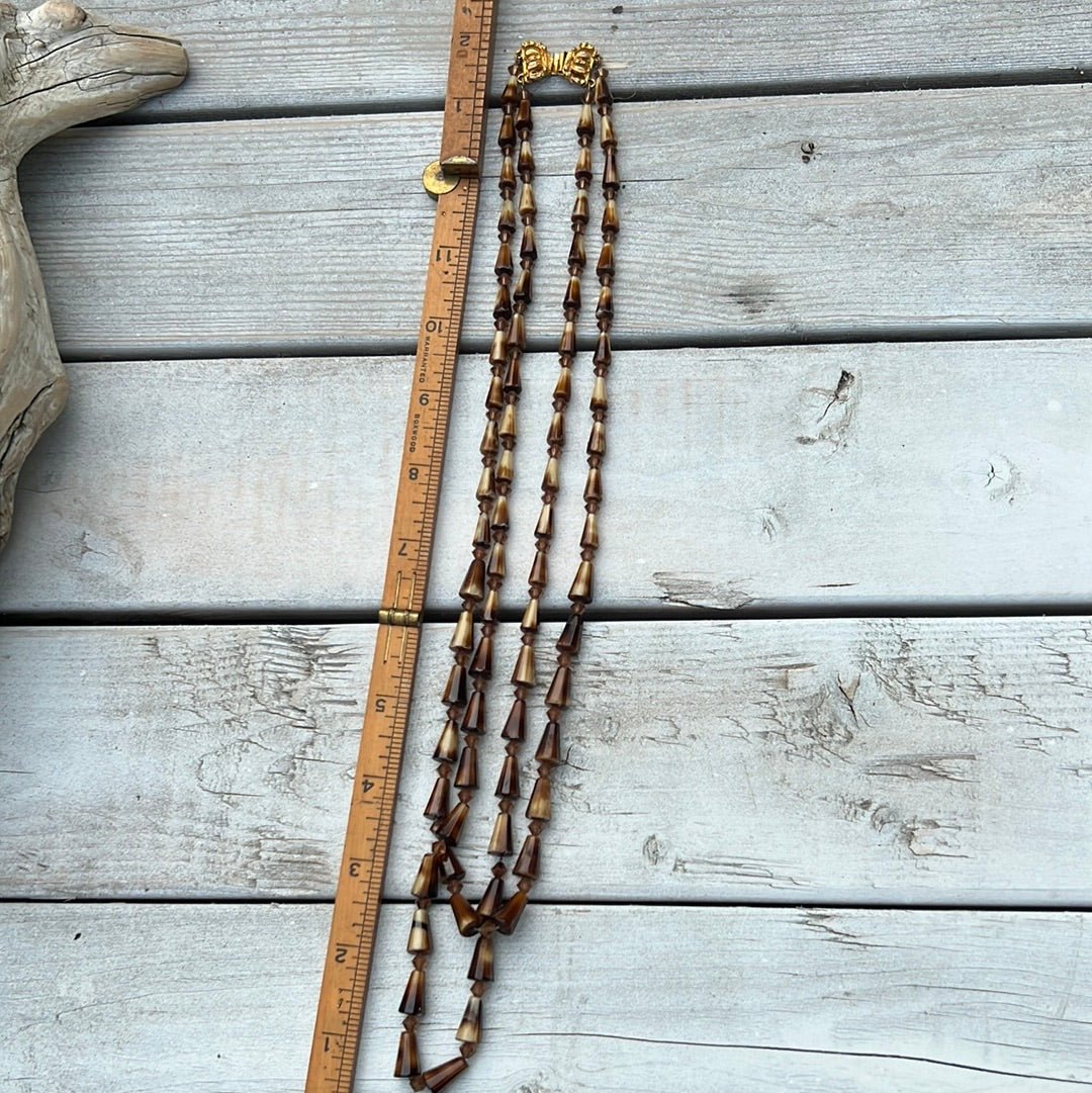 Vintage Double Strand Necklace - Dirty30 Vintage