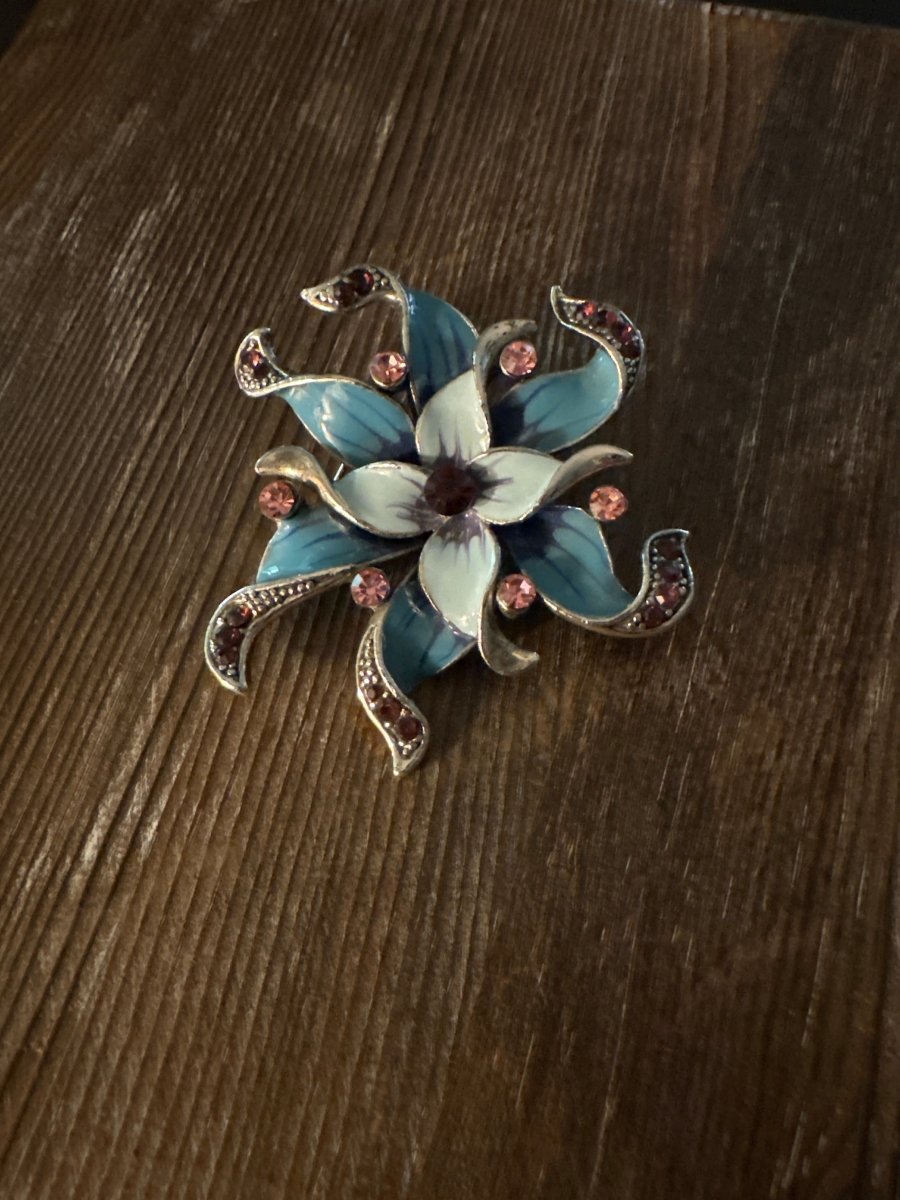 Vintage Floral Brooch - Dirty30 Vintage