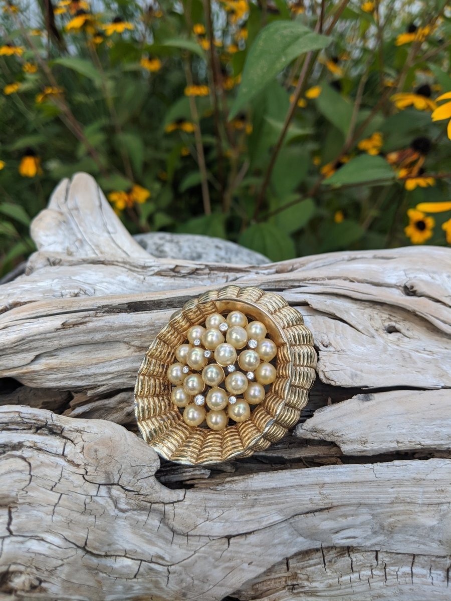 Vintage Pearl Brooch - Dirty30 Vintage