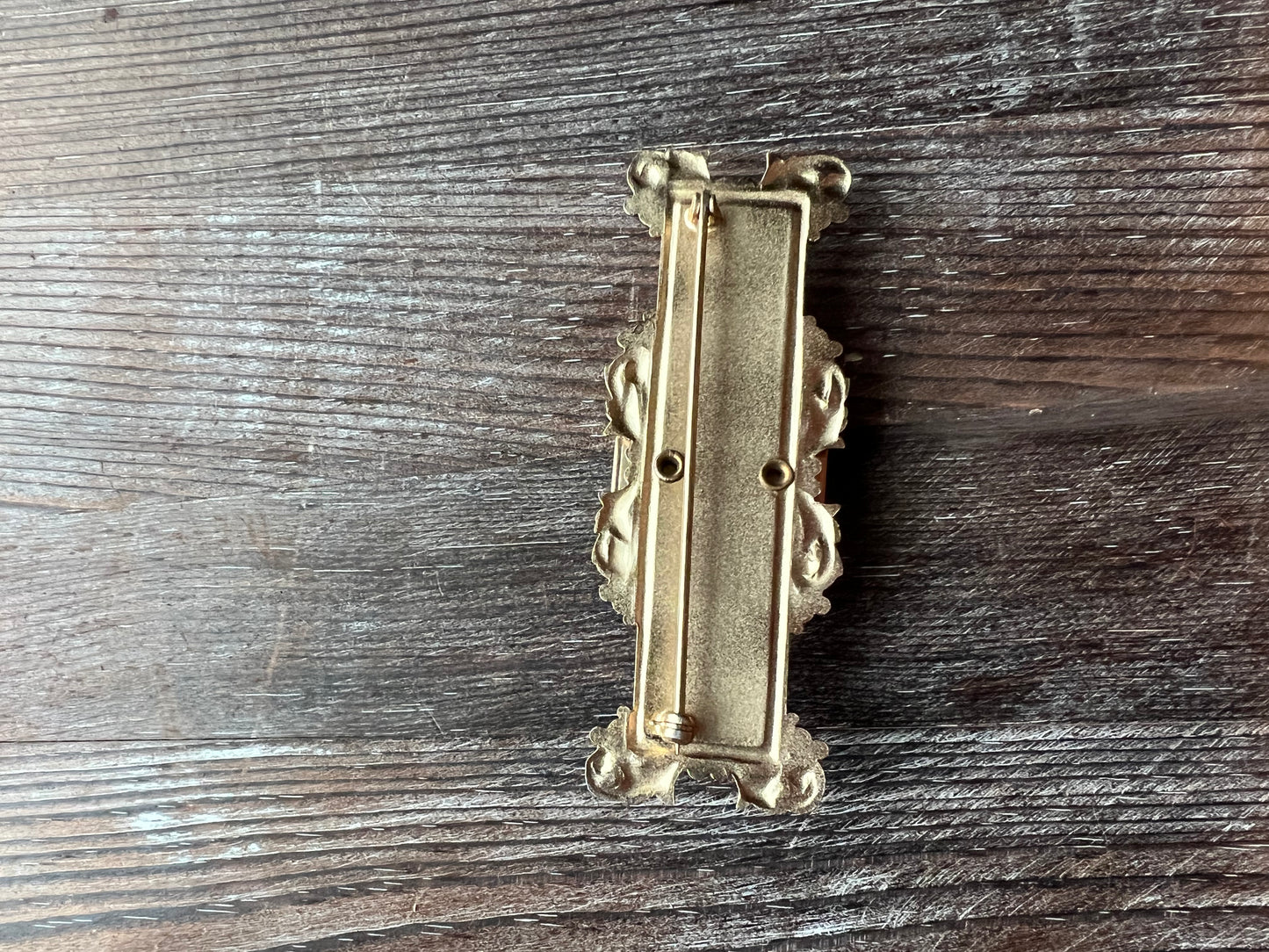 Art Nouveau Cameo Locket Brooch