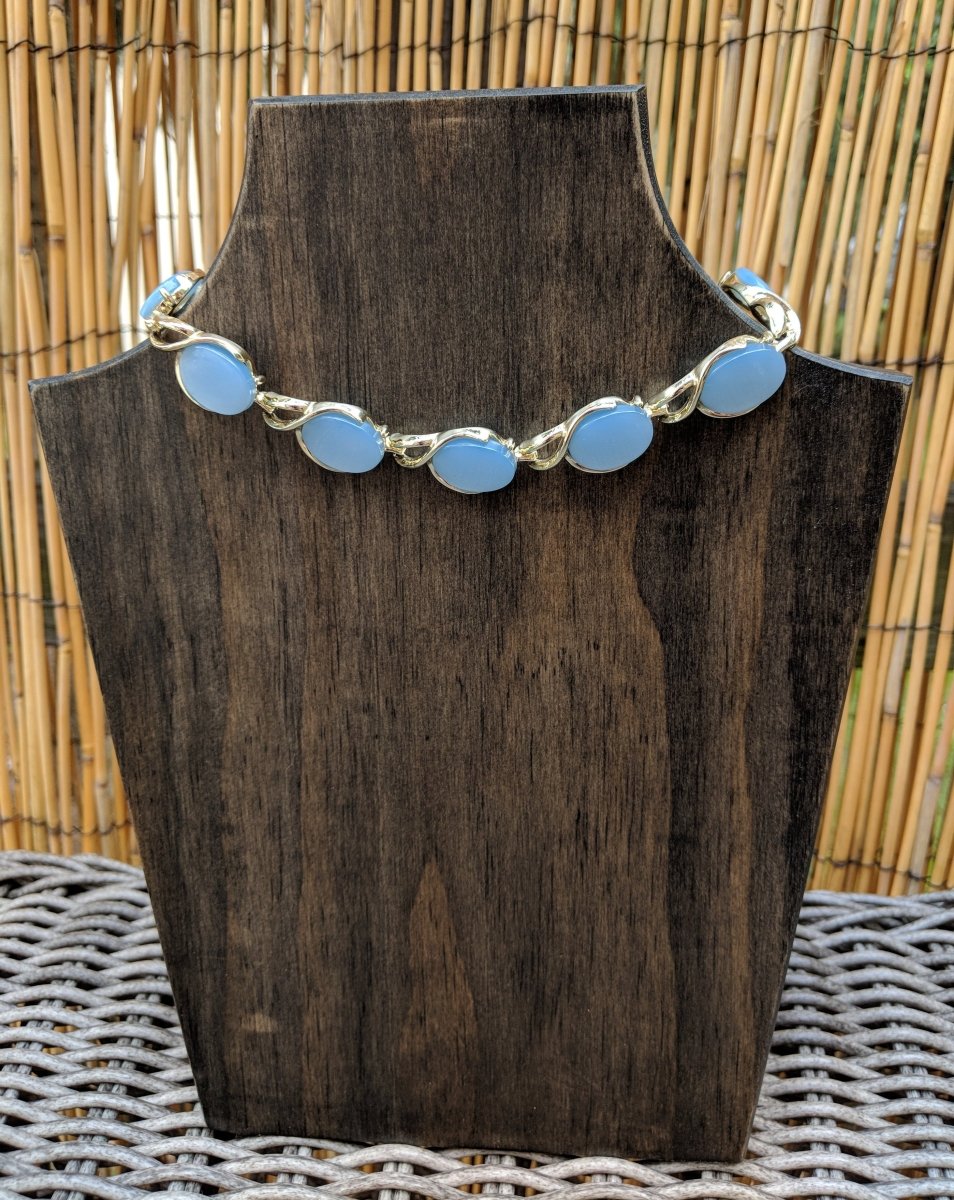 Blue Moonglow chocker - Dirty30 Vintage