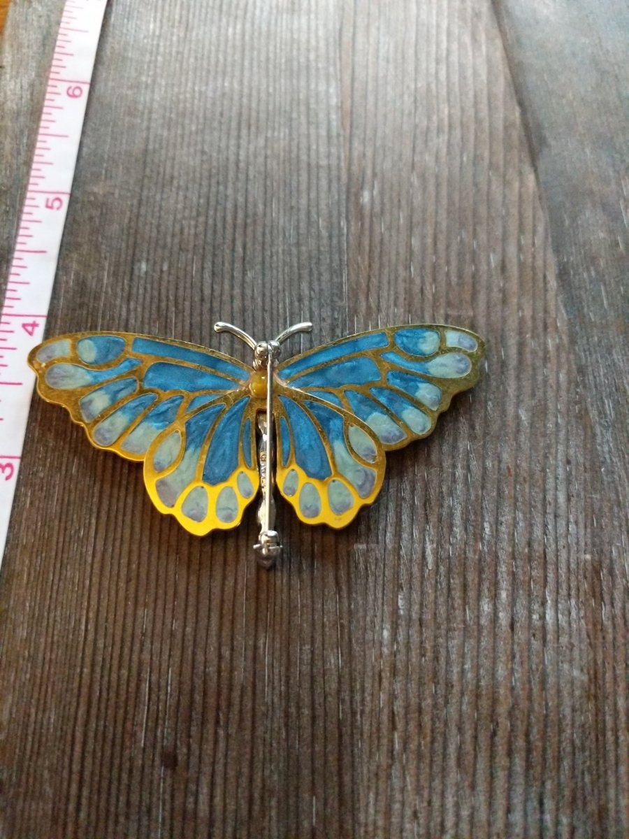 KJL signed Butterfly Brooch - Dirty30 Vintage