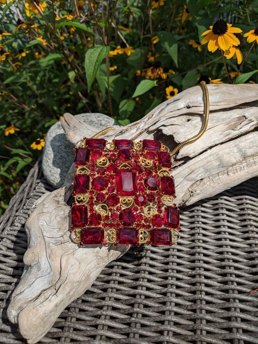 Statement Pendant/Brooch - Dirty30 Vintage