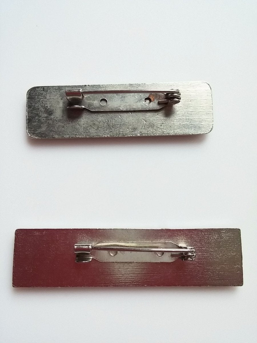 Vintage Art Deco Style Bar Brooch Duo - Dirty30 Vintage