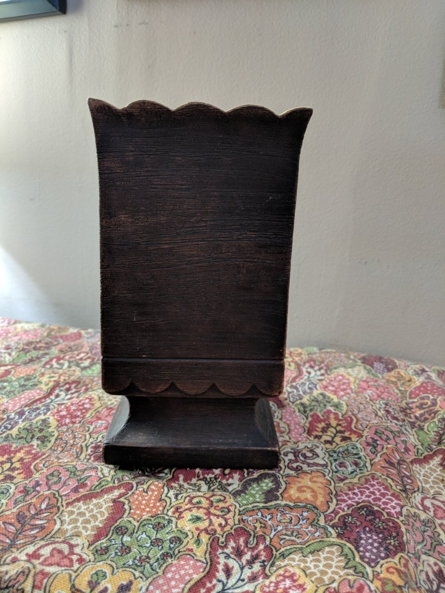 Vintage Brayton Laguna Brown Ceramic Pottery Vase - Dirty30 Vintage
