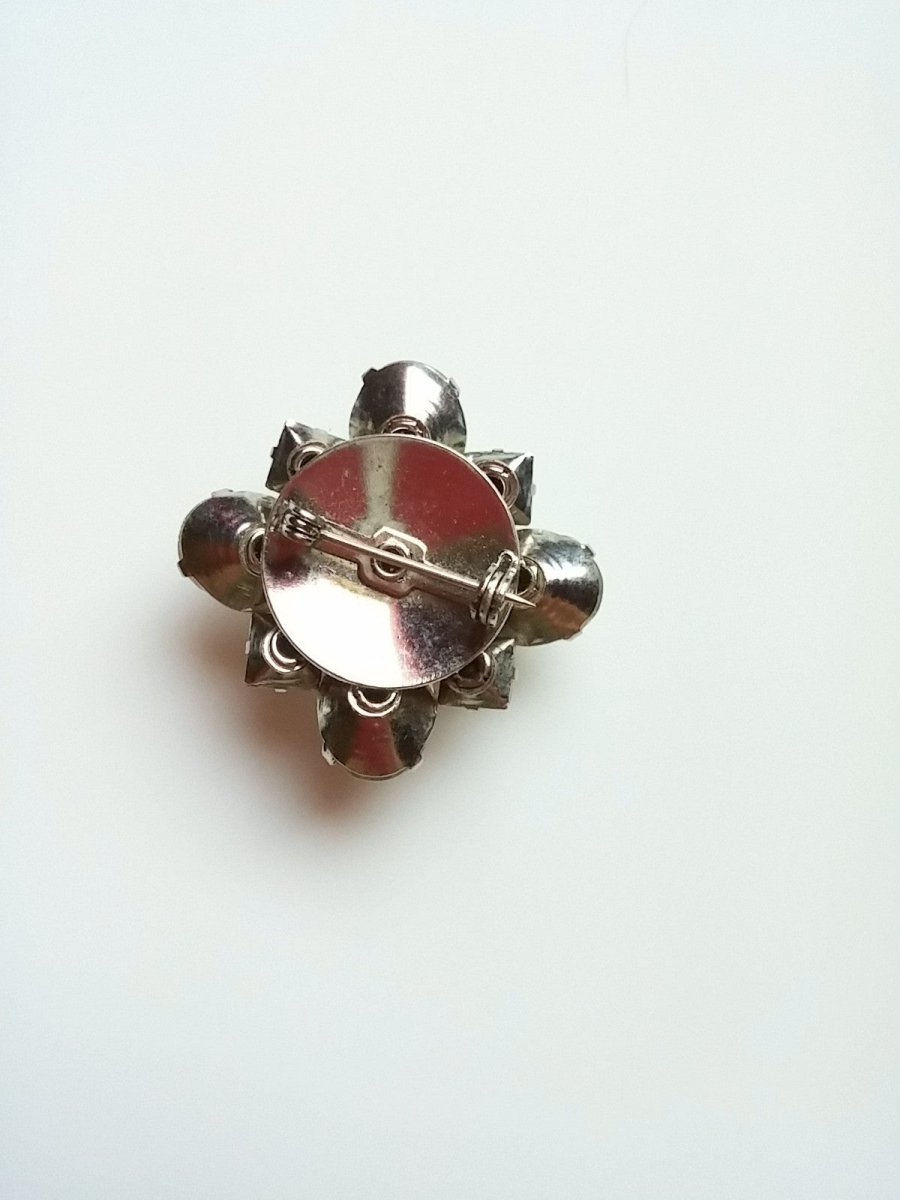 Vintage Rhinestone Brooch - Dirty30 Vintage