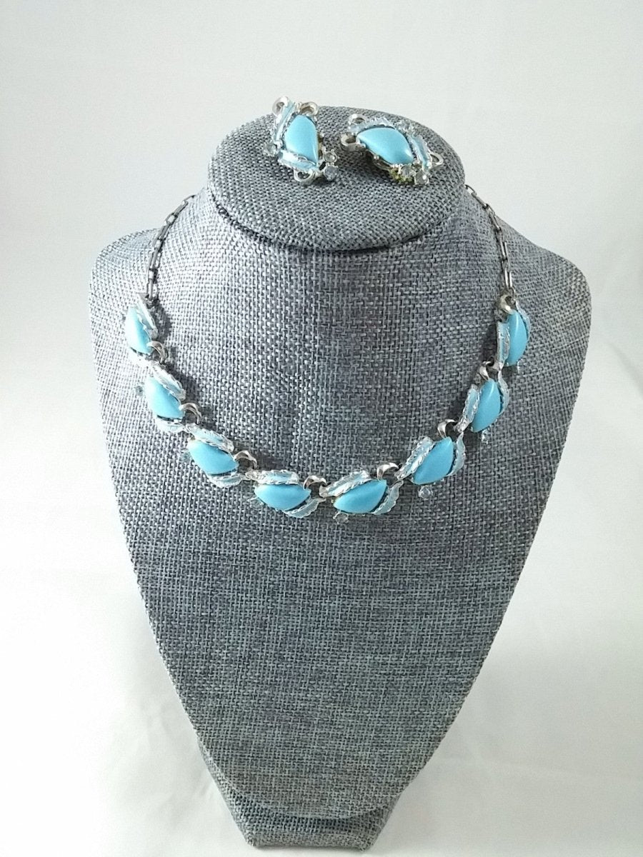 Vintage Thermoset Necklace and Earring Set - Dirty30 Vintage