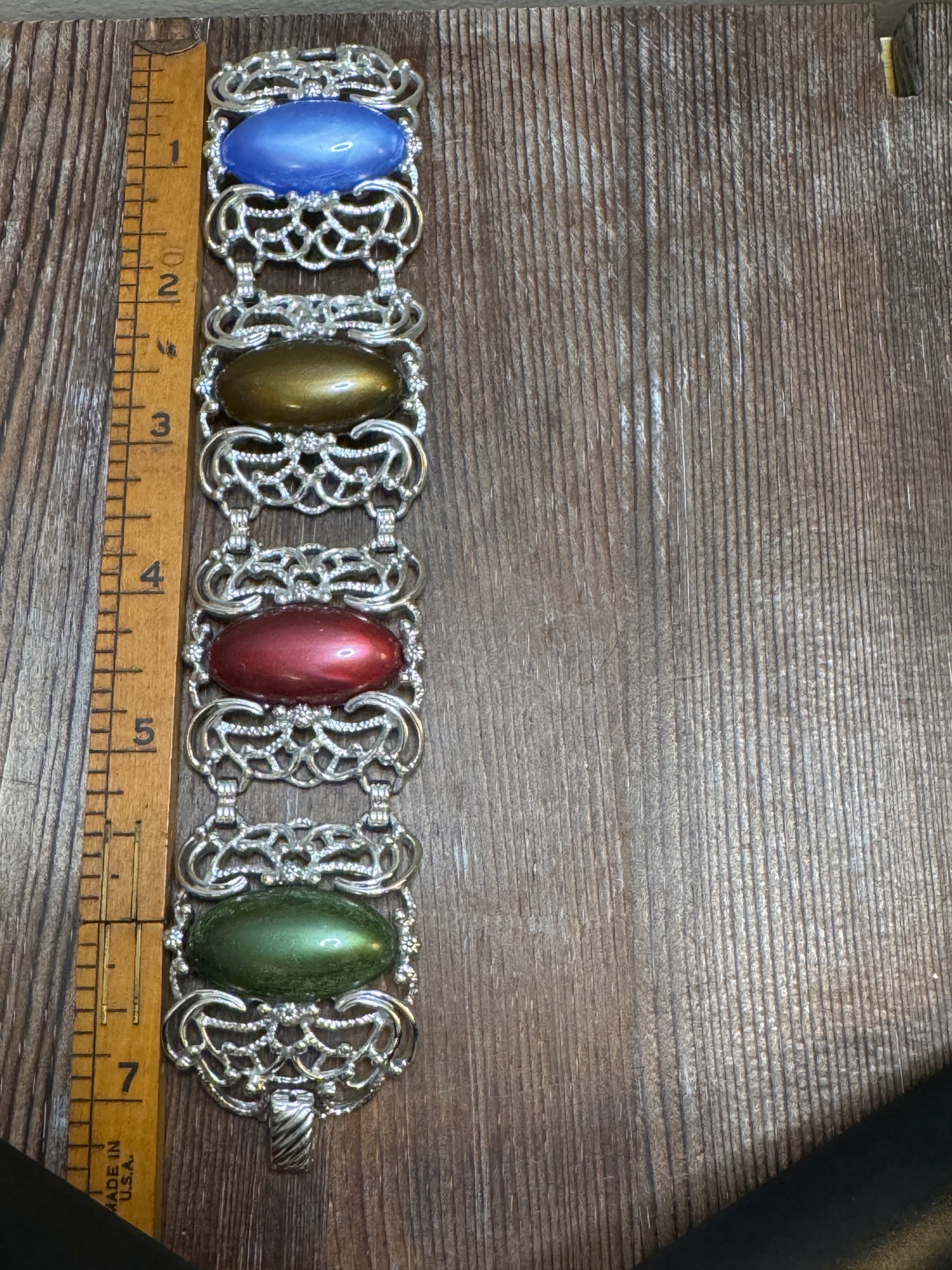 Vintage Sarah Coventry Bracelet & Clip Earring Set