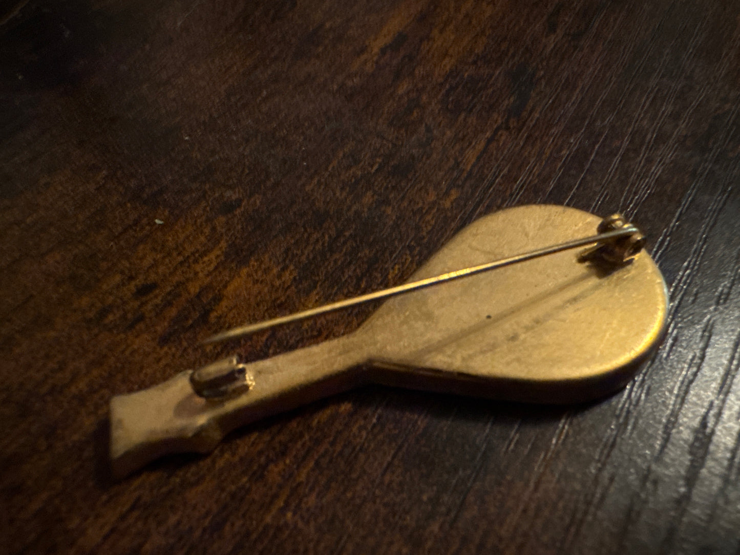 Italian Micro Mosaic Mandolin Brooch