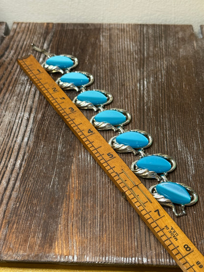 Vintage 1960s Thermo Set in Vibrant Turquoise
