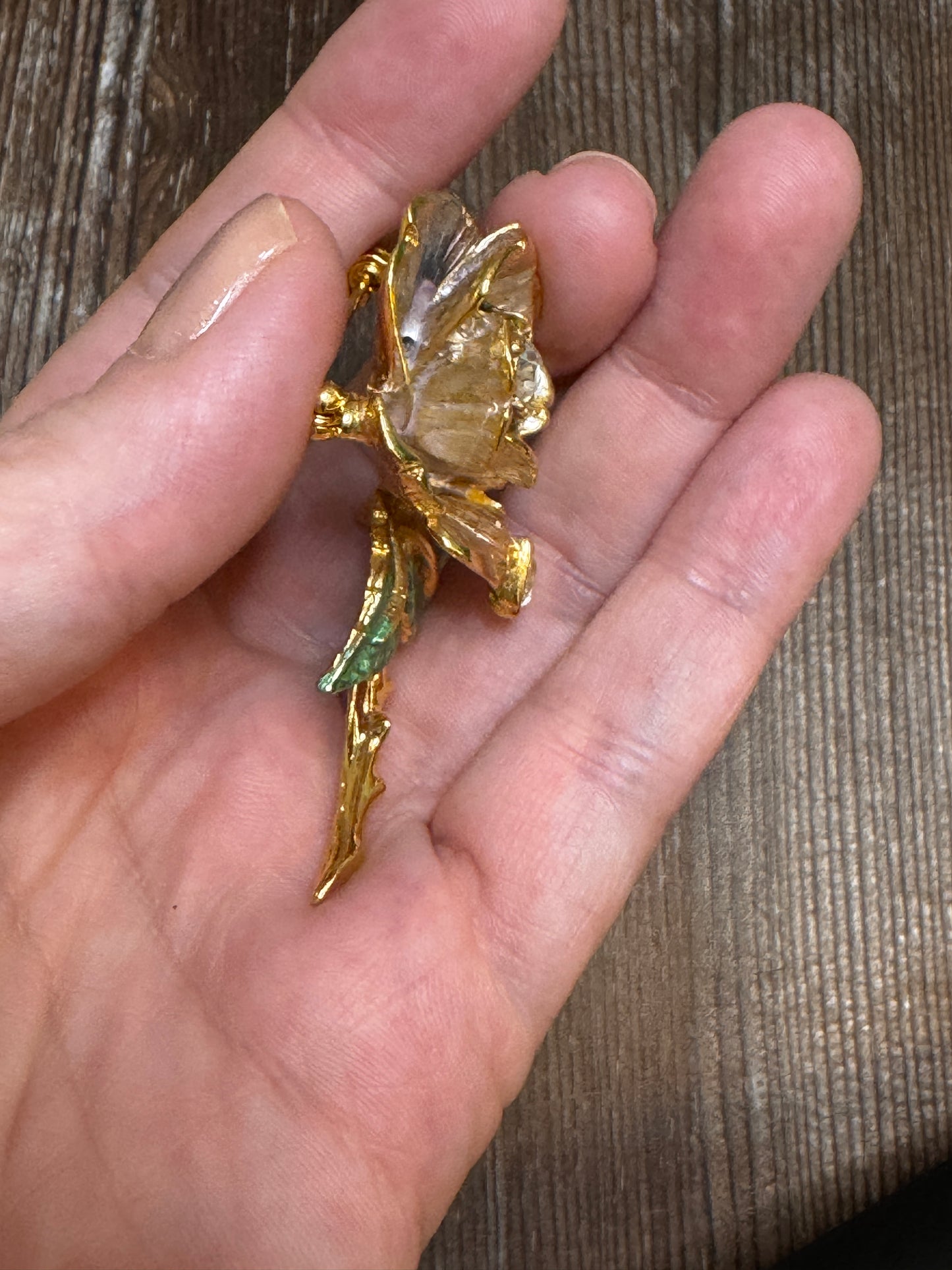 1997 RJ Graziano England’s Rose Brooch — Tribute to Princess Diana