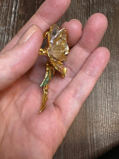 1997 RJ Graziano England’s Rose Brooch — Tribute to Princess Diana