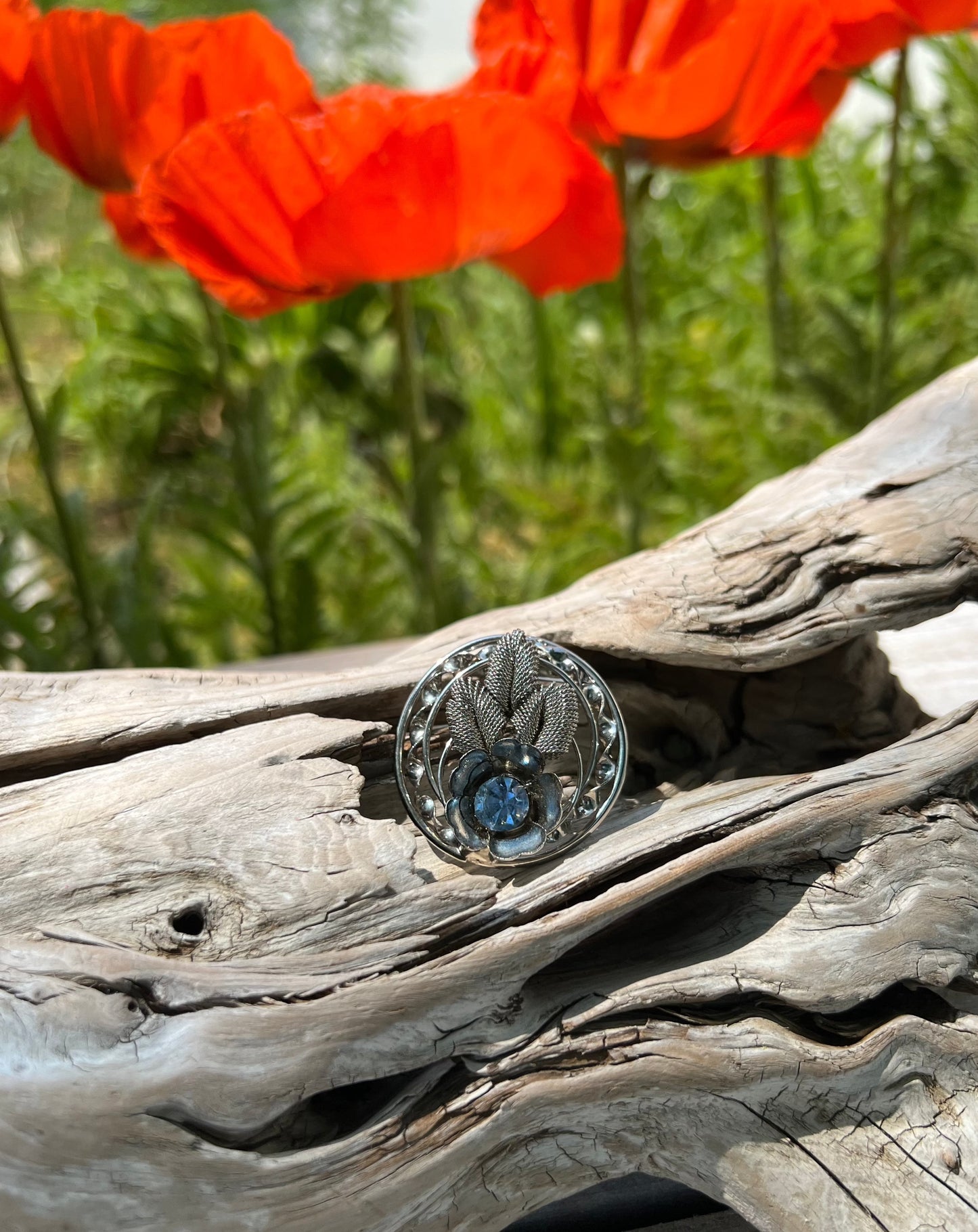 Vintage Circle Brooch