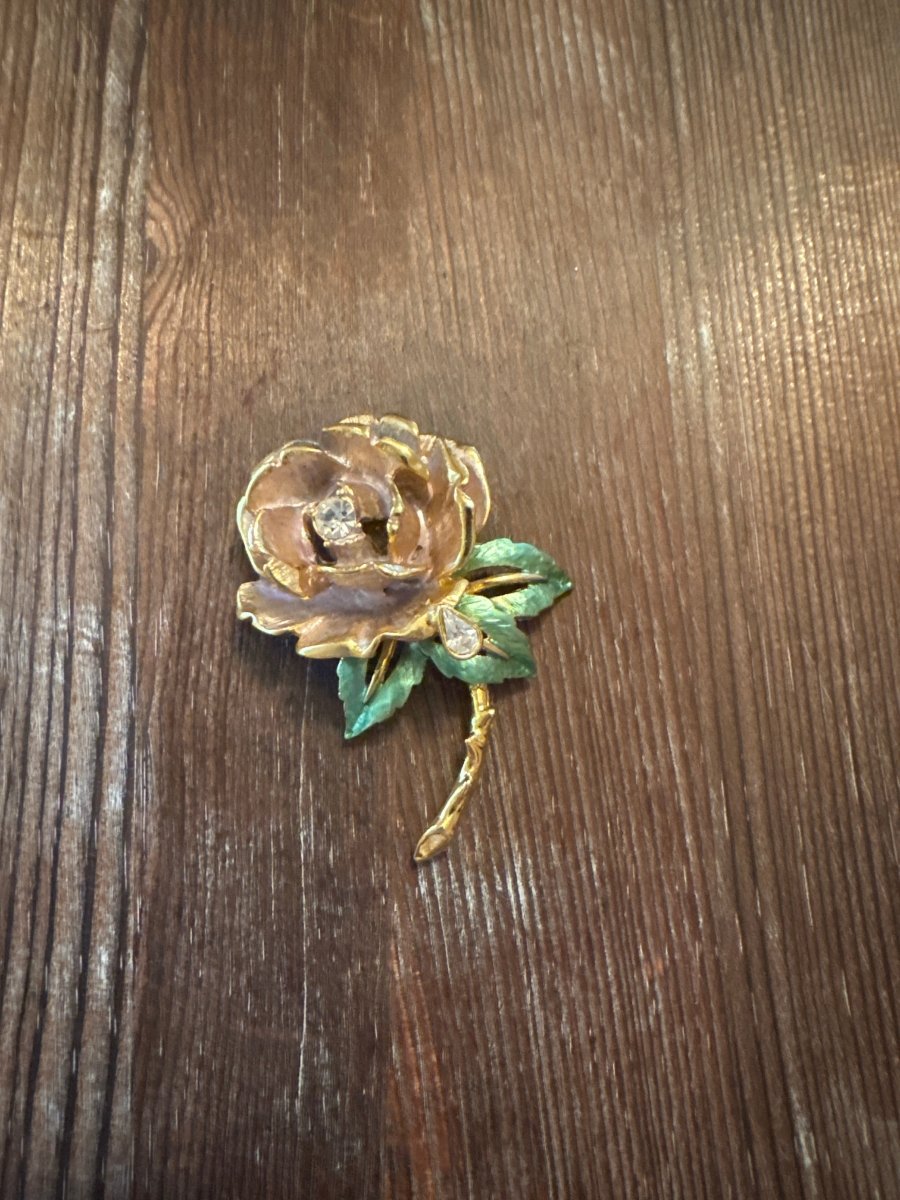 Princess Diana England's Rose Pin - Dirty30 Vintage