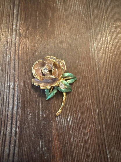 Princess Diana England's Rose Pin - Dirty30 Vintage