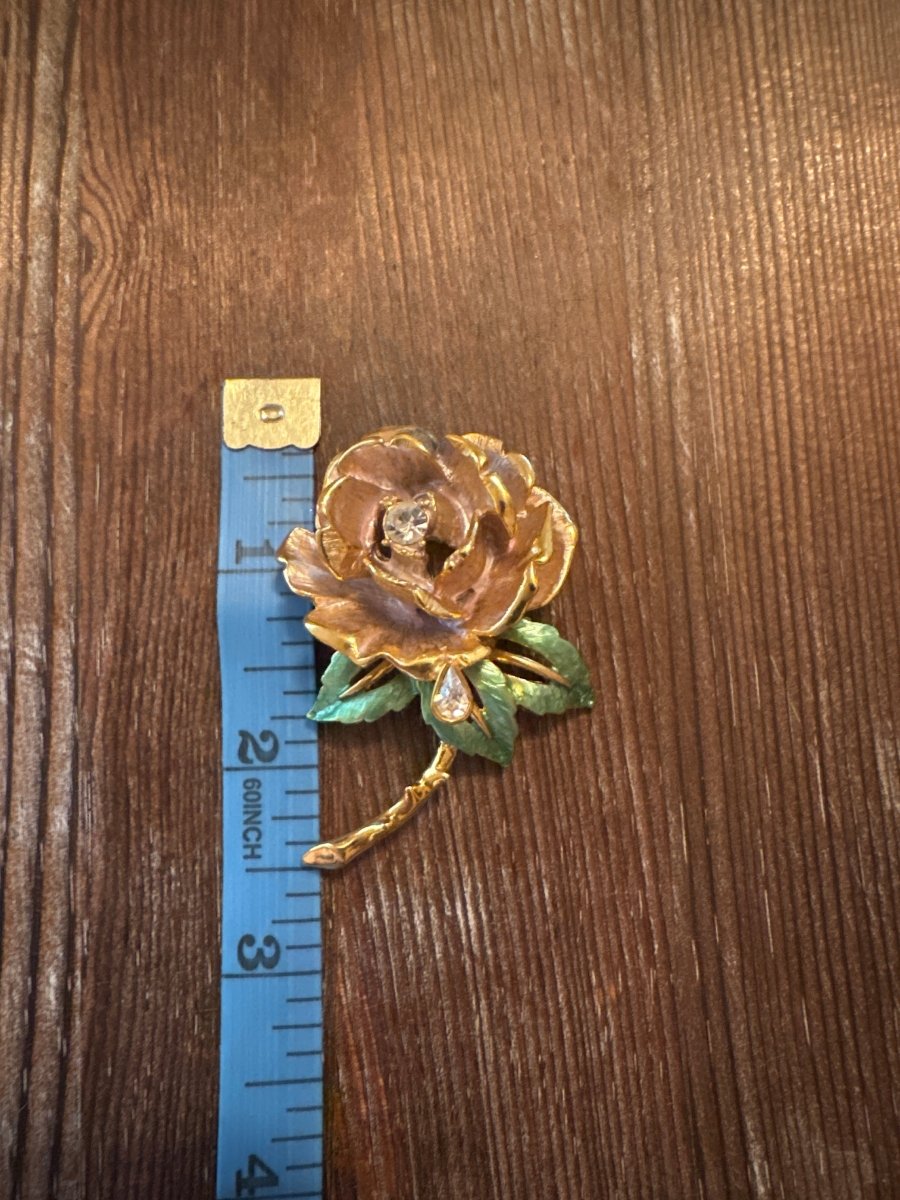 Princess Diana England's Rose Pin - Dirty30 Vintage