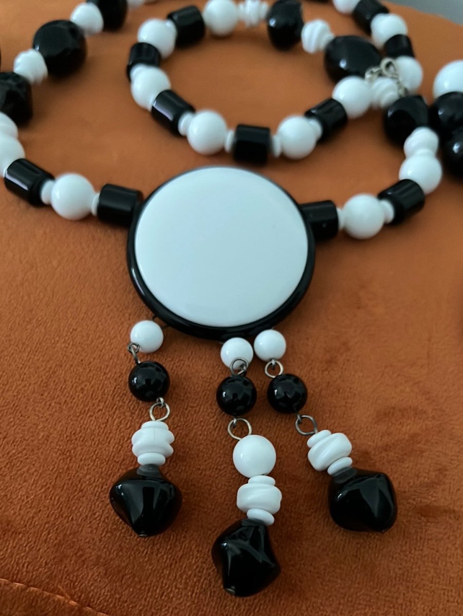 Three Piece Necklace + Earring Set - Dirty30 Vintage