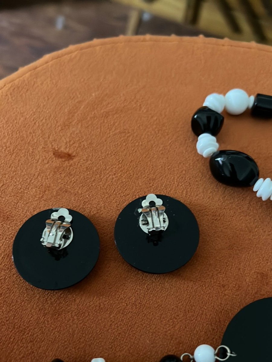 Three Piece Necklace + Earring Set - Dirty30 Vintage