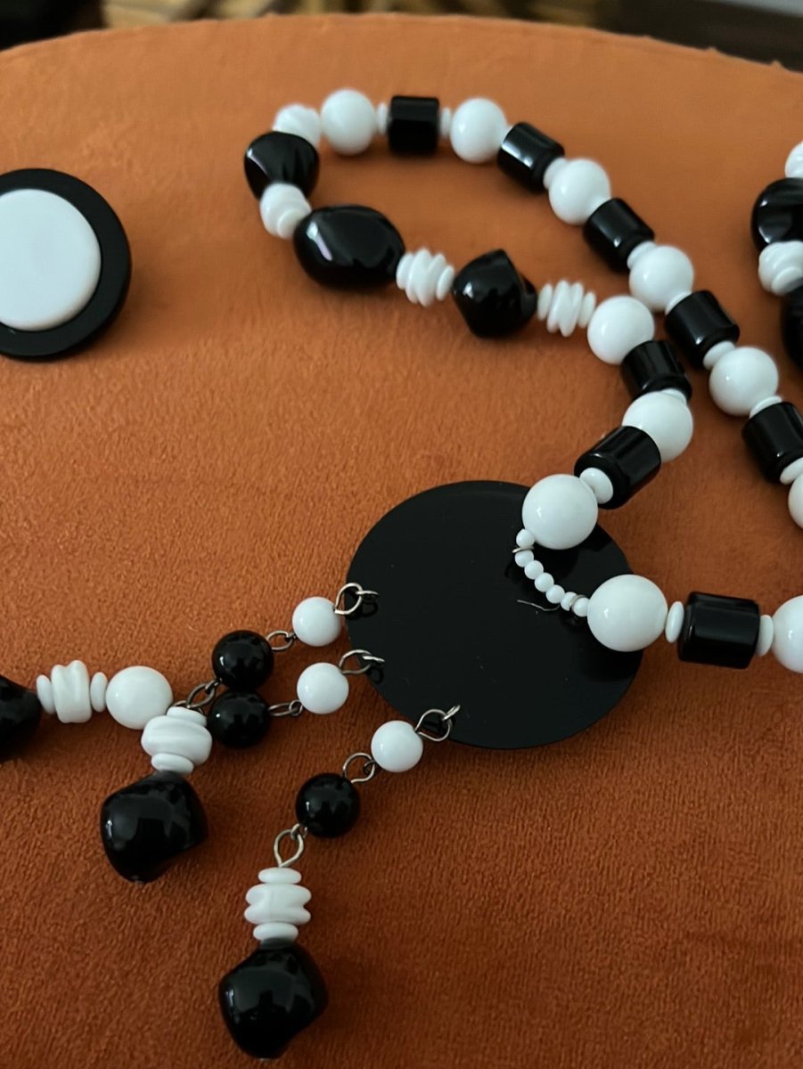 Three Piece Necklace + Earring Set - Dirty30 Vintage