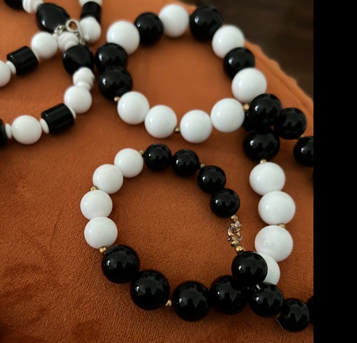 Three Piece Necklace + Earring Set - Dirty30 Vintage
