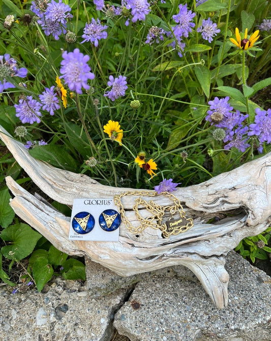 Trek Set - Necklace and Earring Set - Dirty30 Vintage