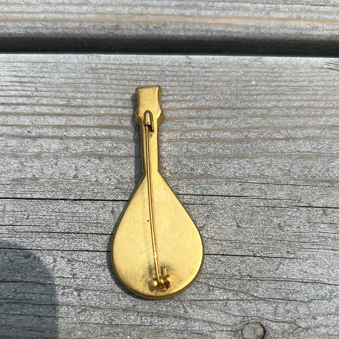 Vintage Artisan Guitar Brooch - Dirty30 Vintage