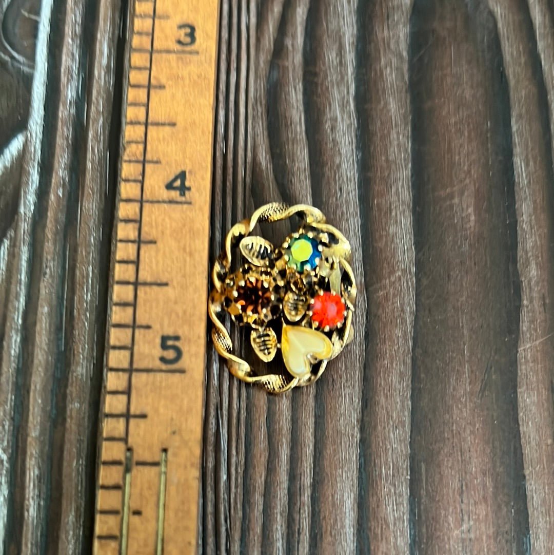 Vintage Austrian Glass Earrings - Dirty30 Vintage