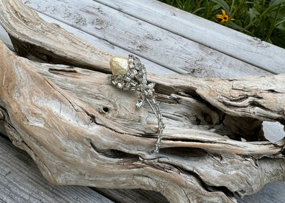 Vintage Baroque Pearl Brooch - Dirty30 Vintage