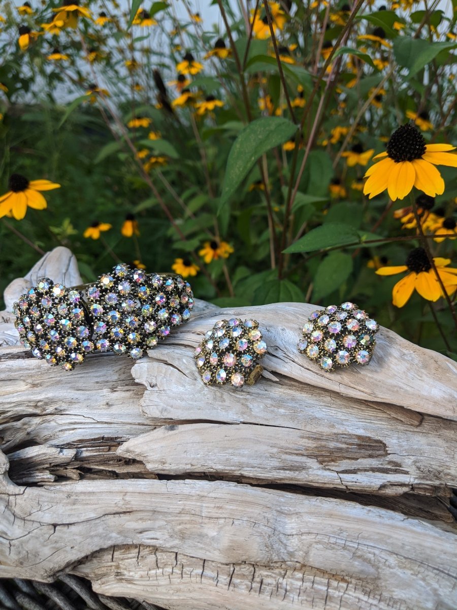 Vintage Clamper Bracelet + Earrings - Dirty30 Vintage