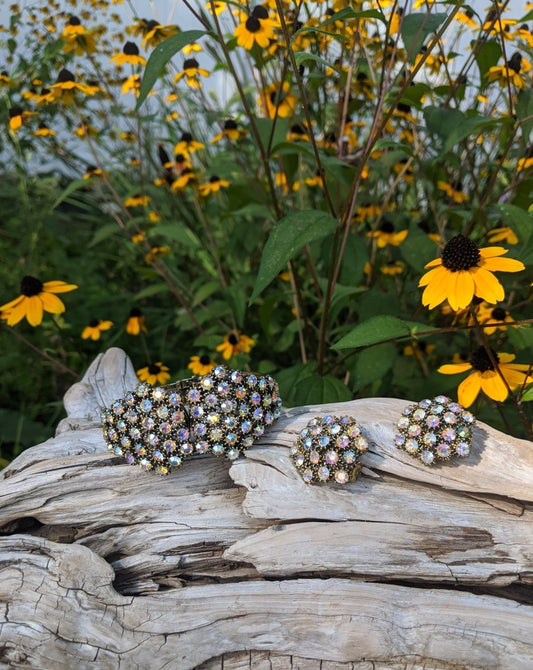 Vintage Clamper Bracelet + Earrings - Dirty30 Vintage