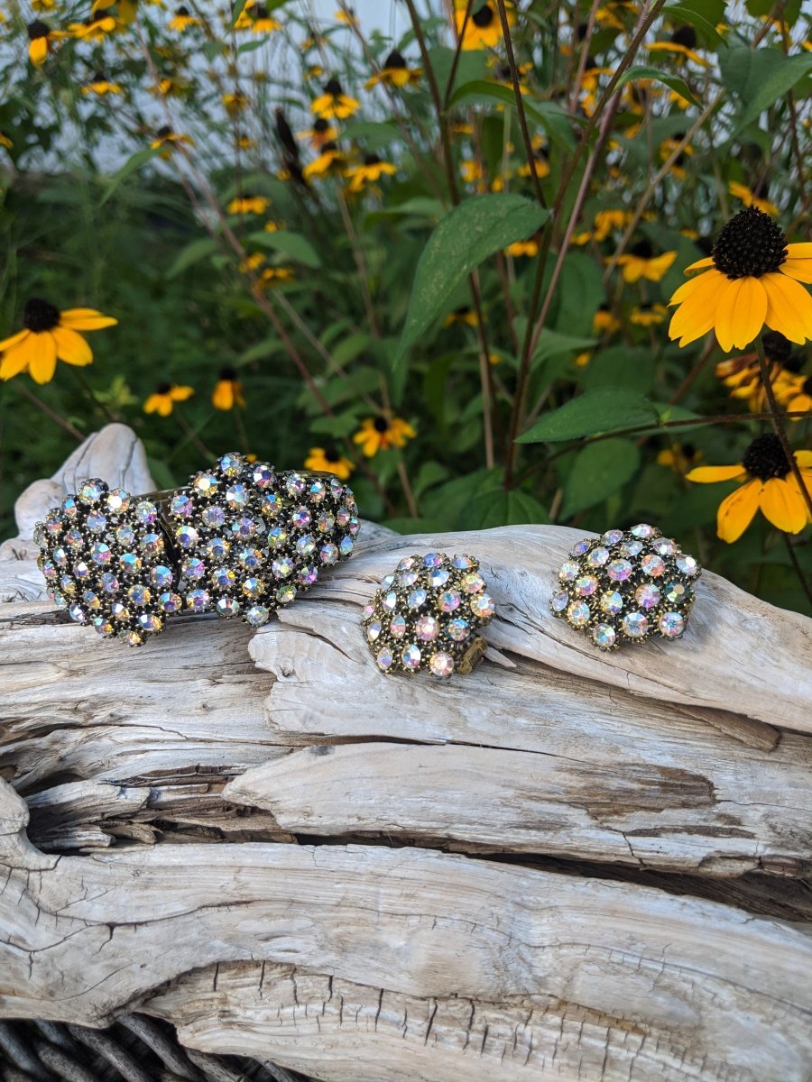 Vintage Clamper Bracelet + Earrings - Dirty30 Vintage