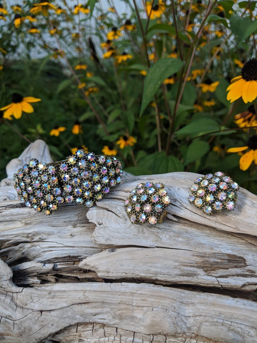 Vintage Clamper Bracelet + Earrings - Dirty30 Vintage