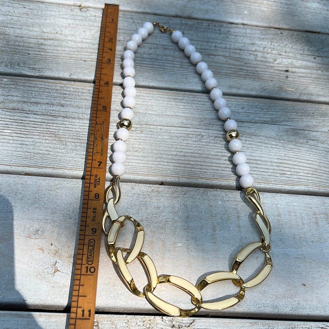 Vintage Enamel Cream/White Set - Dirty30 Vintage