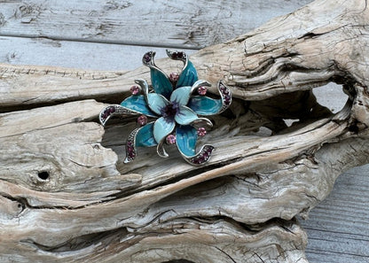Vintage Floral Brooch - Dirty30 Vintage