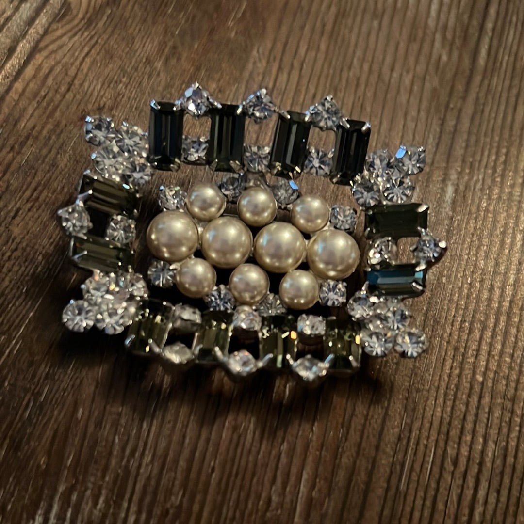 Vintage Inset Brooch - Dirty30 Vintage