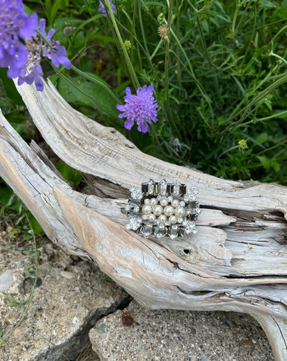 Vintage Inset Brooch - Dirty30 Vintage