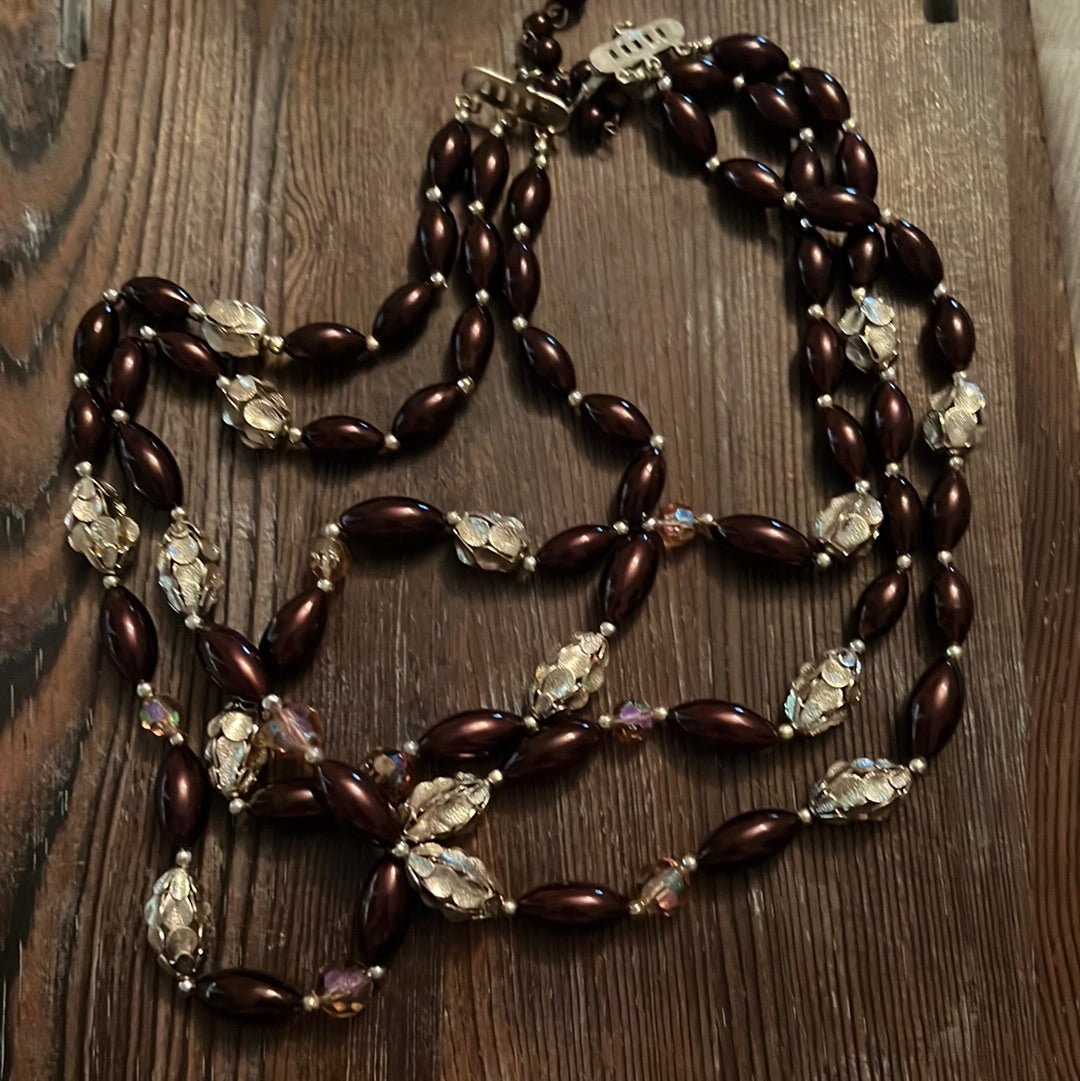 Vintage Multi Strand Necklace - Dirty30 Vintage