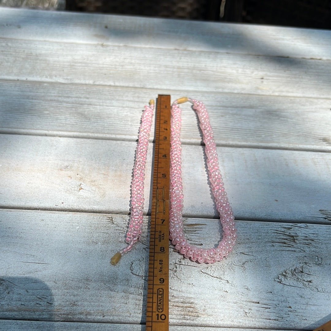 Vintage Pink Beaded Set - Dirty30 Vintage