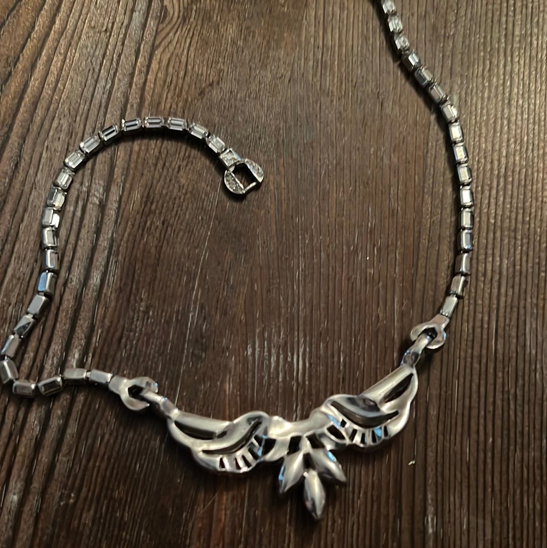 Vintage Rhinestone Necklace - Dirty30 Vintage