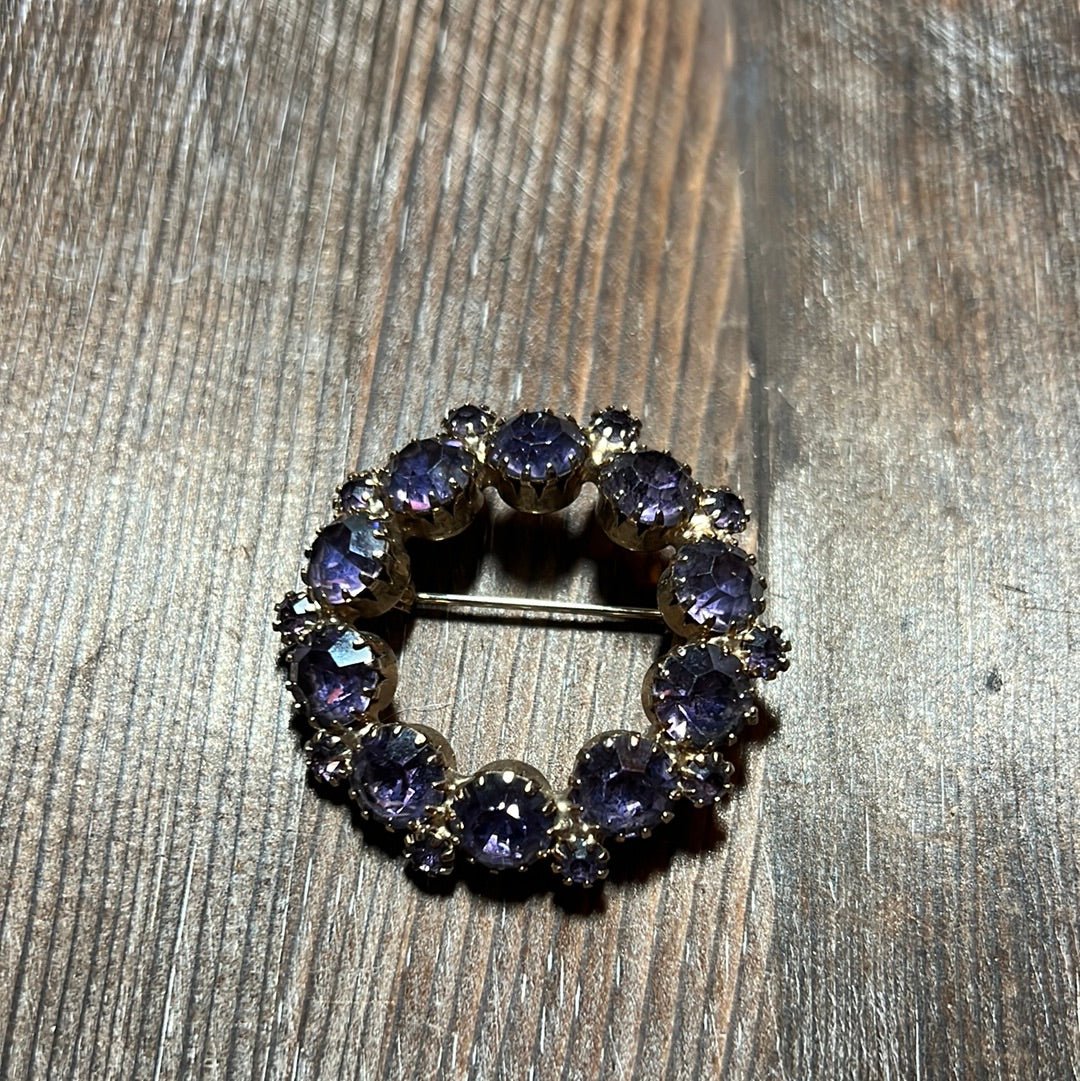 Vintage Wreath Brooch - Dirty30 Vintage