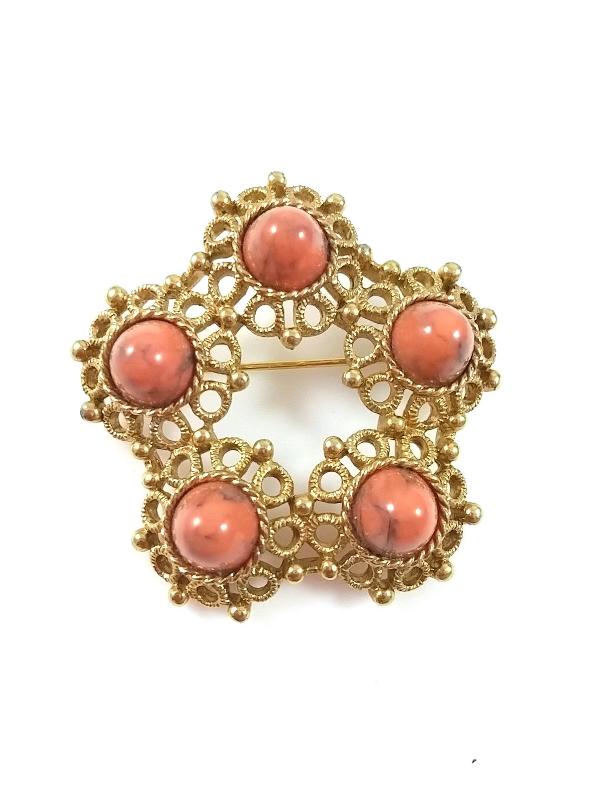 Vintage "Valencia" Brooch by Sarah Coventry circa 1970 - Dirty 30 Vintage | Vintage Clothing, Vintage Jewelry, Vintage Accessories