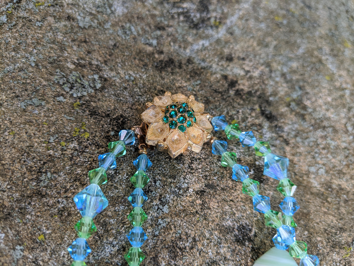 Millefiori Multi Strand Necklace