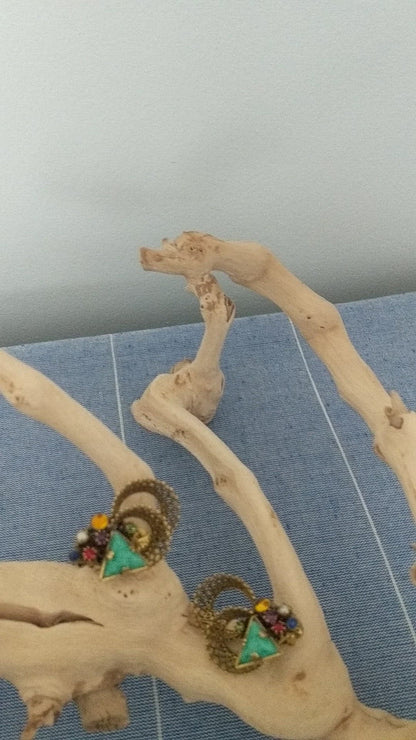Czech Art Glass Earrings