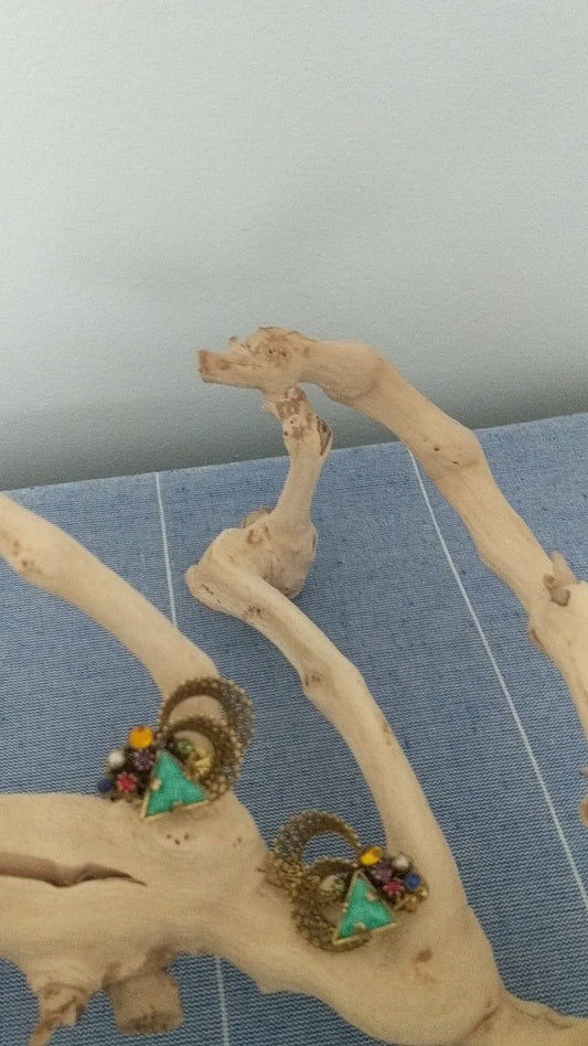 Czech Art Glass Earrings